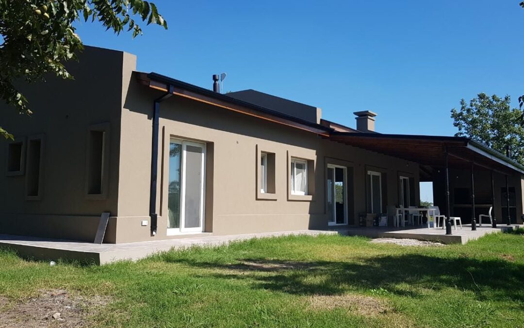 Obra realizada en Exaltación de la Cruz